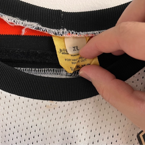 Rare! Vintage Tackla KooKoo Finland Hockey Club Official Game Jersey Size XL - Picture 5 of 11